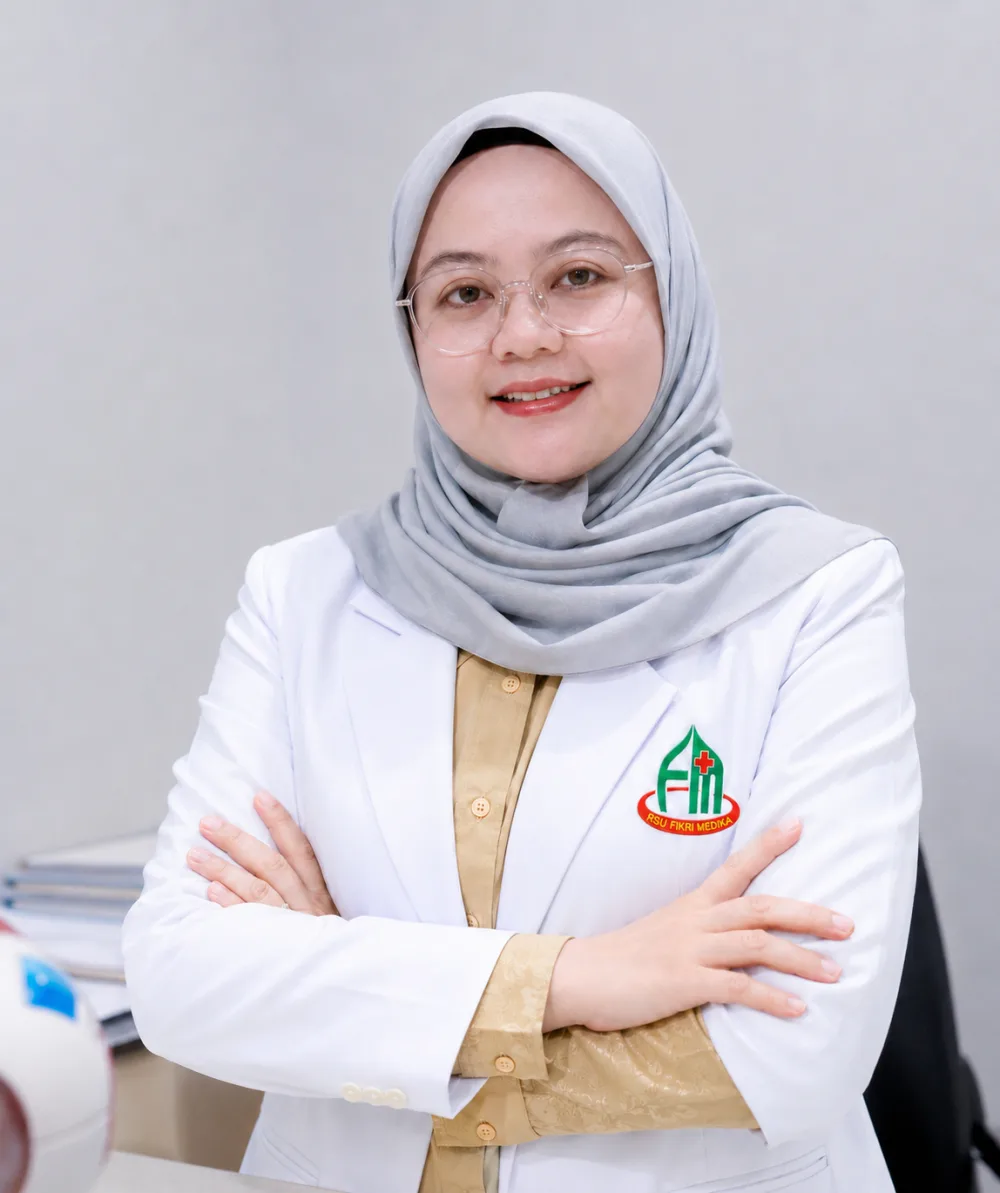 dr. Cahya Supimantari, Sp.M Sp.M dokter spesialis Spesialis Mata RSU Fikri Medika Karawang