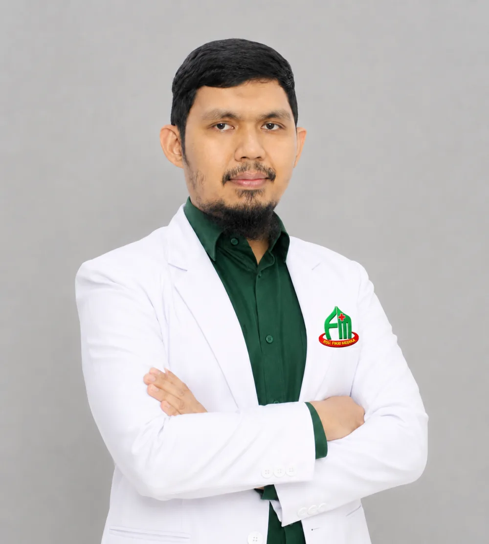 dr. Muhammad Faiz Tanjung., Sp.P Sp.P dokter spesialis Spesialis Paru RSU Fikri Medika Karawang