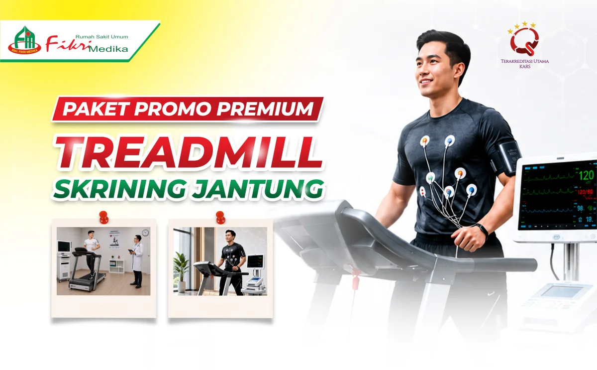 Paket Premium Promo Treadmill Skrining Jantung